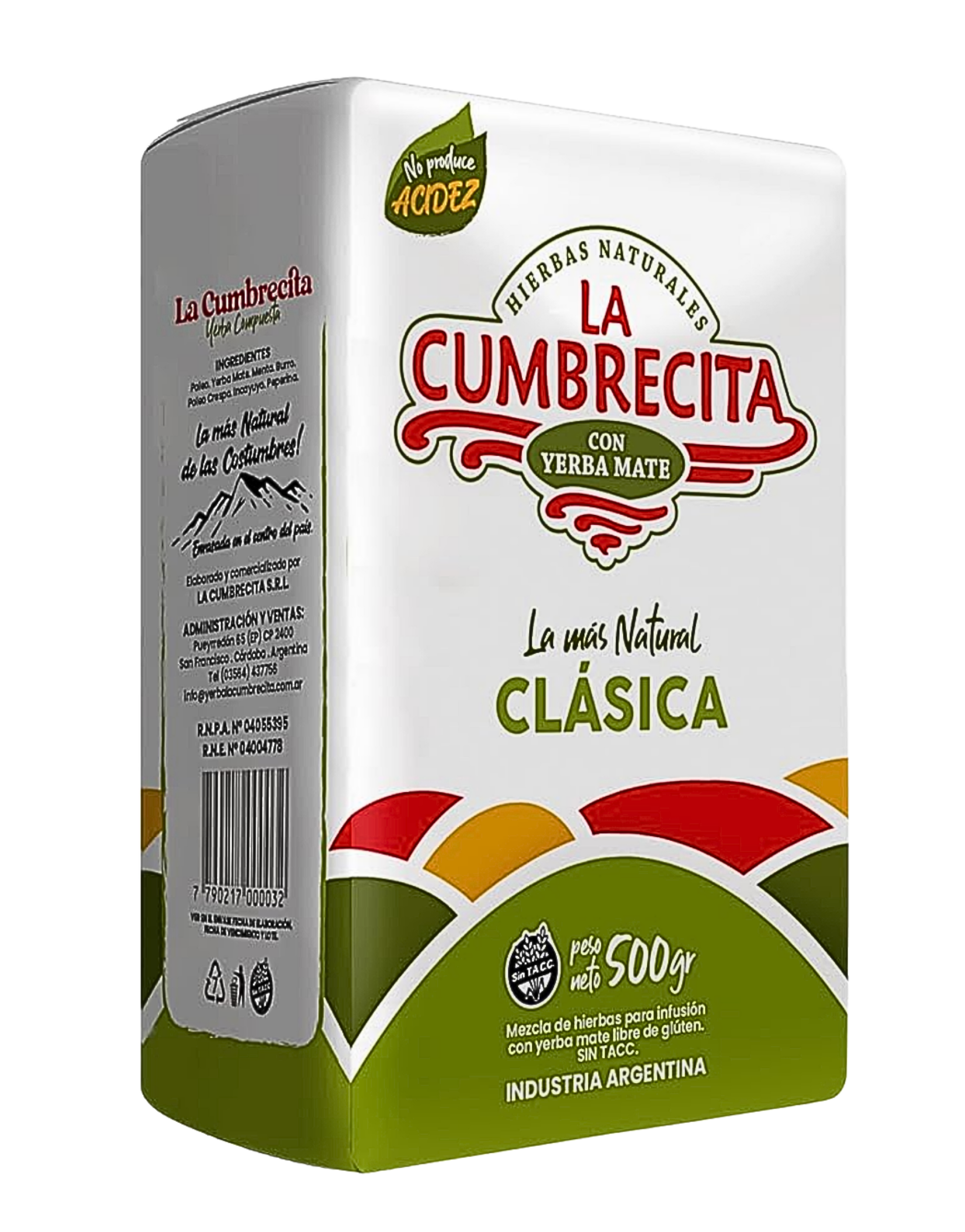 Yerba Mate La Cumbrecita Clásica 500 gr