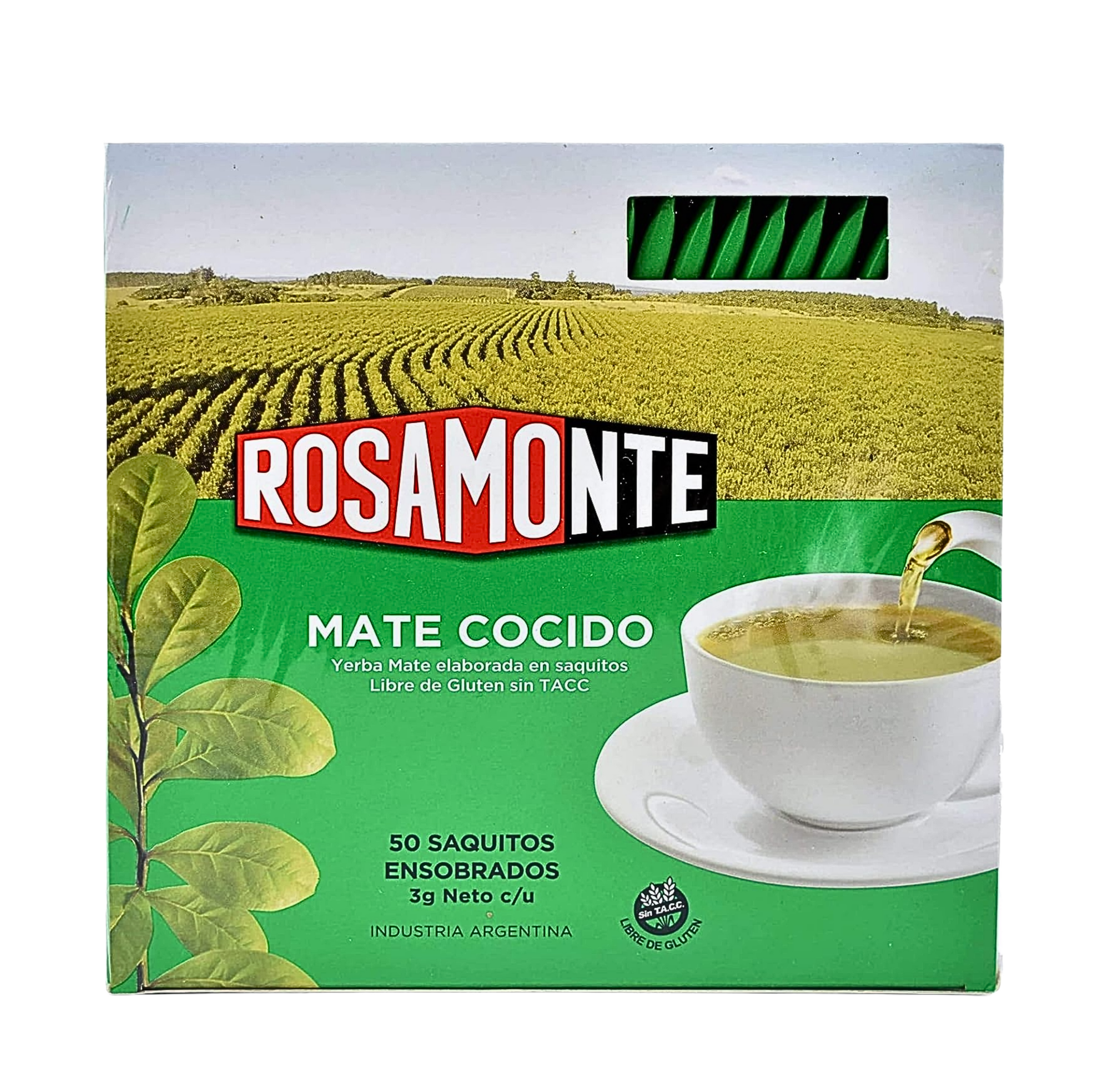Mate Cocido Rosamonte x 50 saquitos