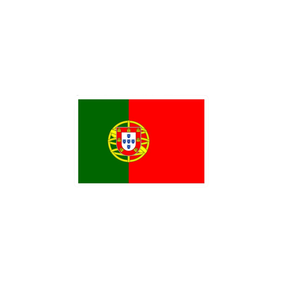 Pegatina Bandera Portugal