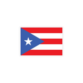 Pegatina Bandera Puerto Rico