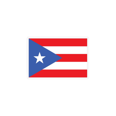 Pegatina Bandera Puerto Rico