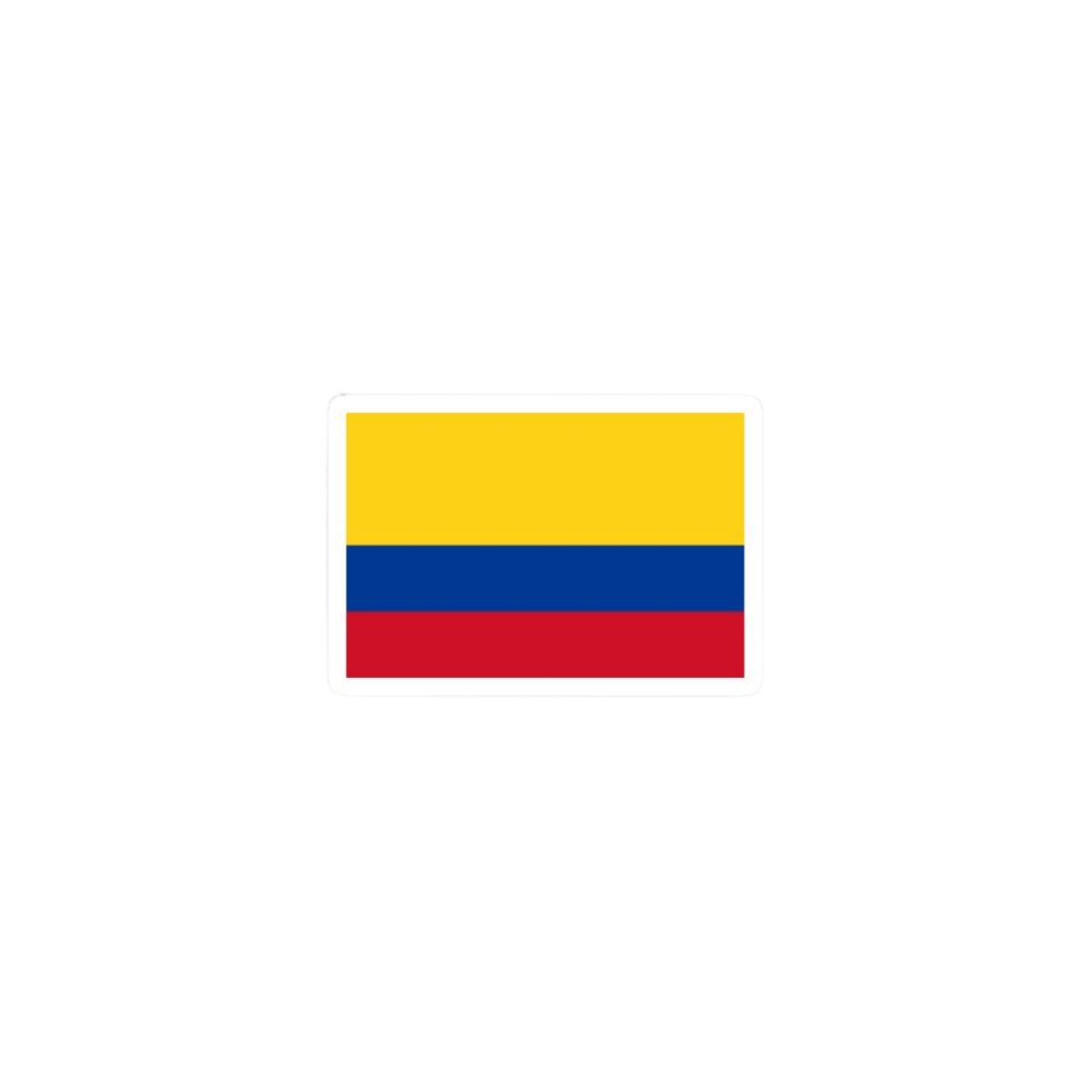 Pegatina Bandera Colombia