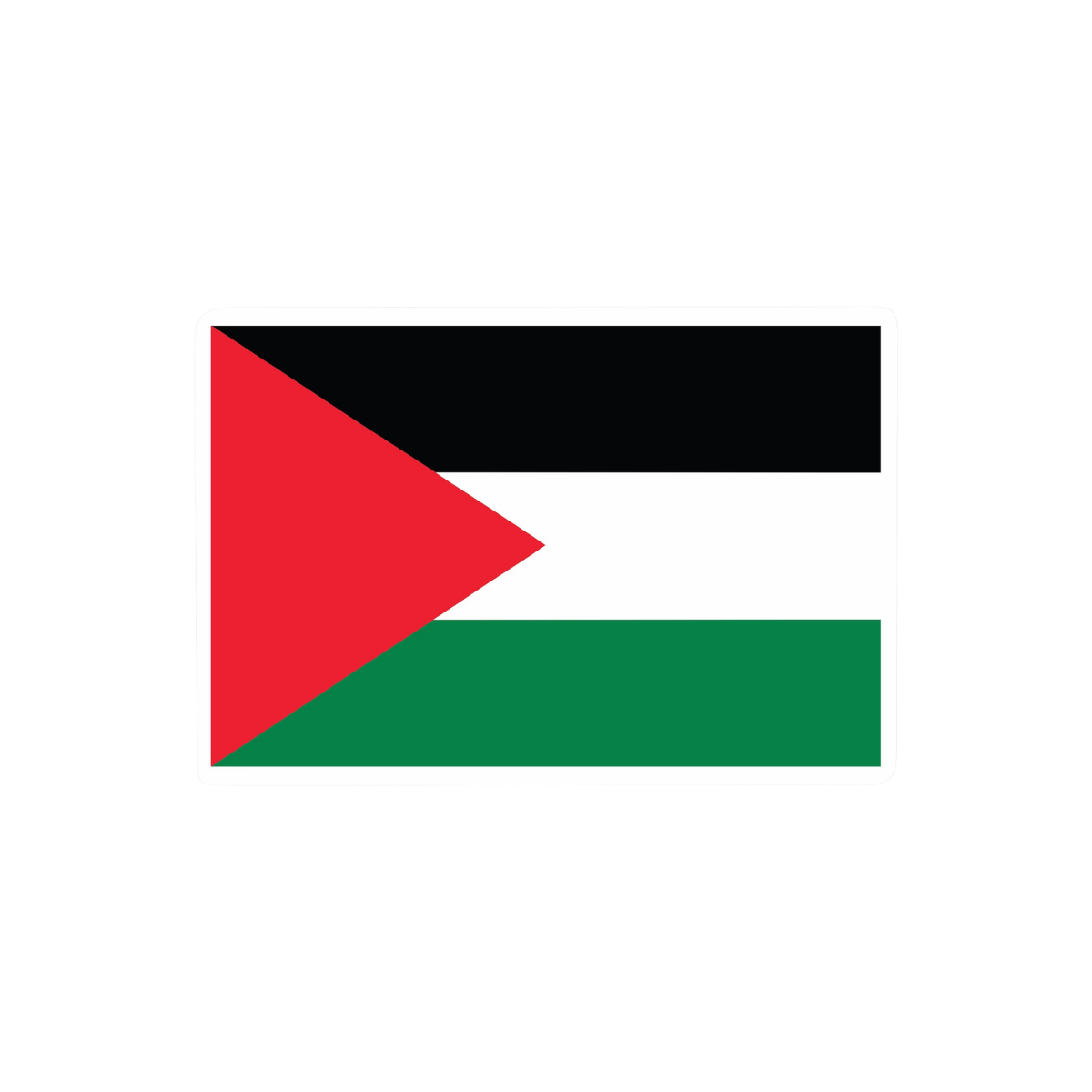 Pegatina Bandera Palestina