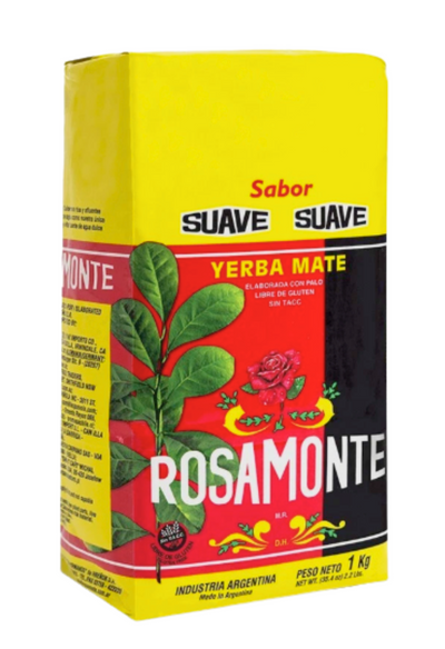 Yerba Mate Rosamonte Suave
