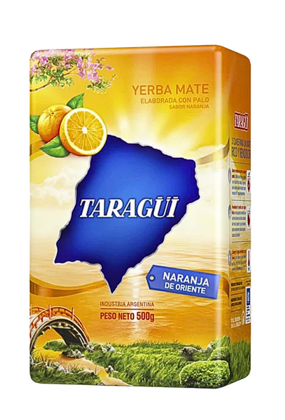 Yerba Mate Taragüí Naranja de Oriente 500g