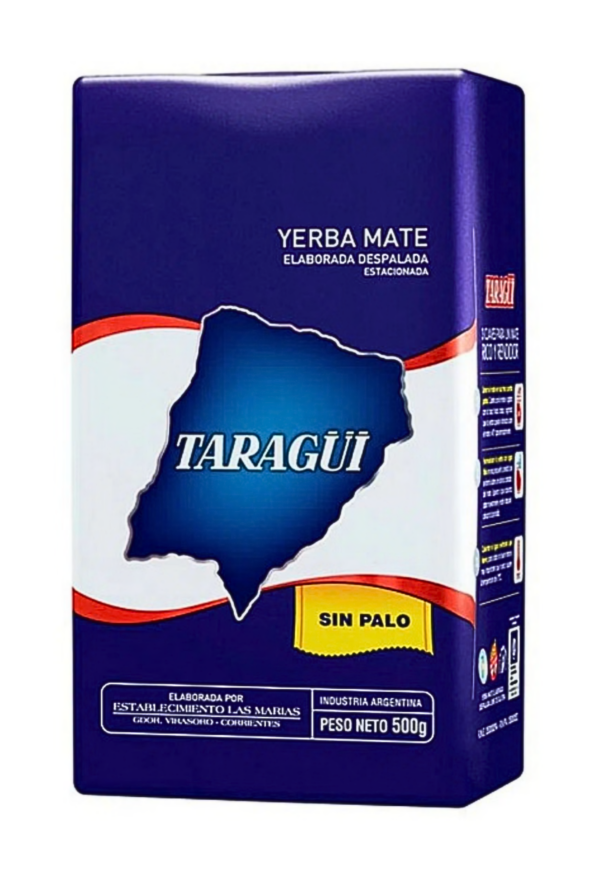 Yerba Mate Taragüí despalada 500 gr