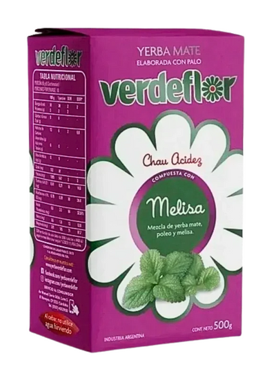 Yerba Mate Verdeflor Melisa 500g