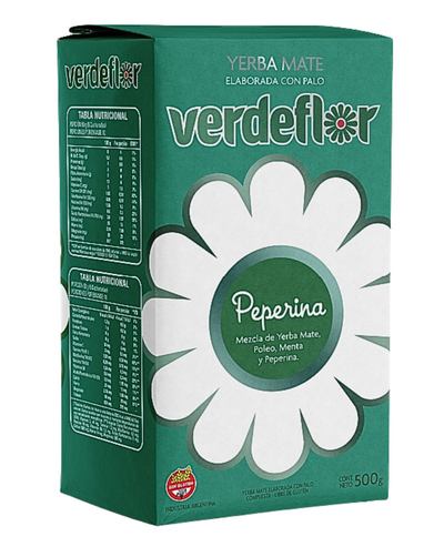 Yerba Mate Verdeflor Peperina 500g