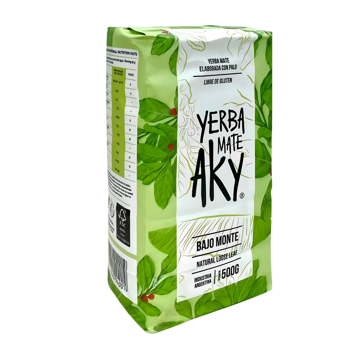 Yerba  Mate Aky Bajo Monte 500g