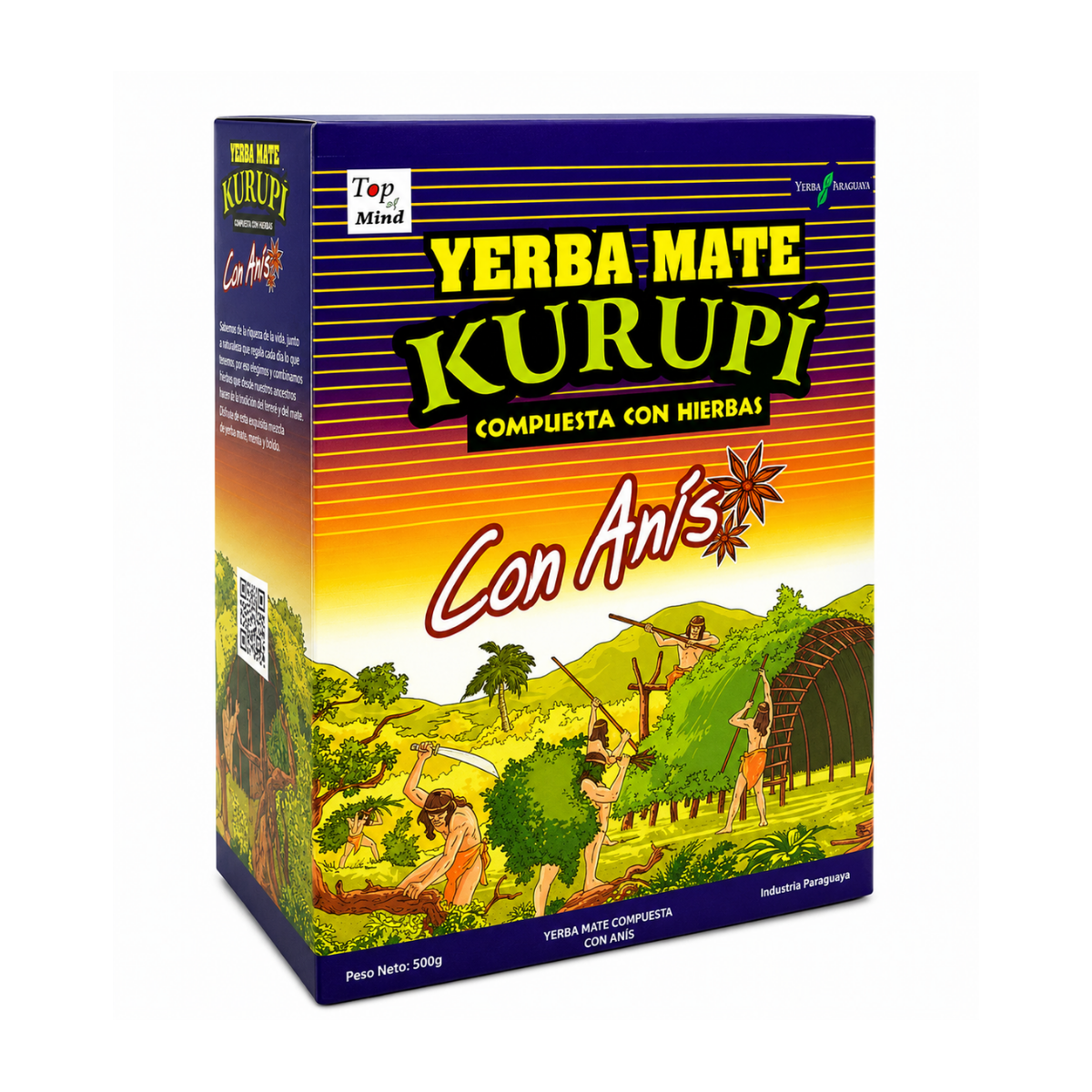 Yerba Mate Kurupí con Anís 500g