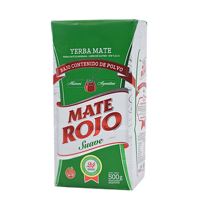 Yerba Mate Rojo Suave 500g