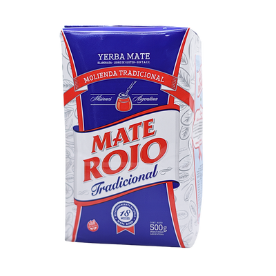 Yerba Mate Rojo Tradicional 500g