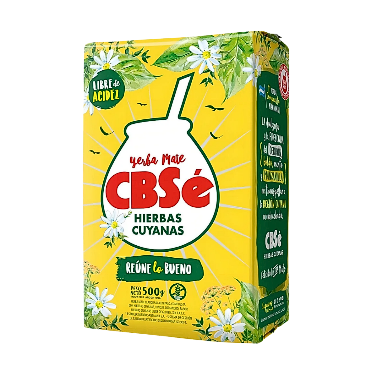Yerba Mate CBSE Hierbas Cuyanas 500g