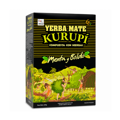 Yerba Mate Kurupí Menta y Boldo 500g