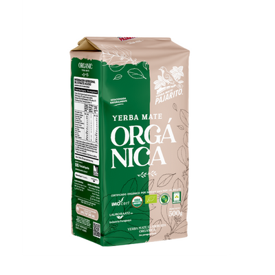 Yerba Mate Pajarito Orgánica 500g