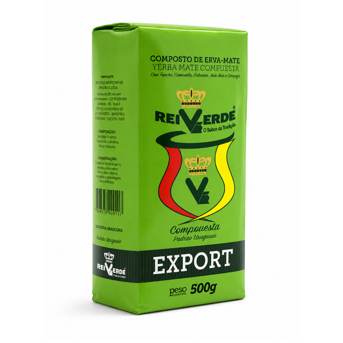 Yerba Mate Rei Verde Compuesta 500g