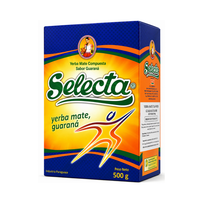Yerba Mate Selecta Guaraná 500g