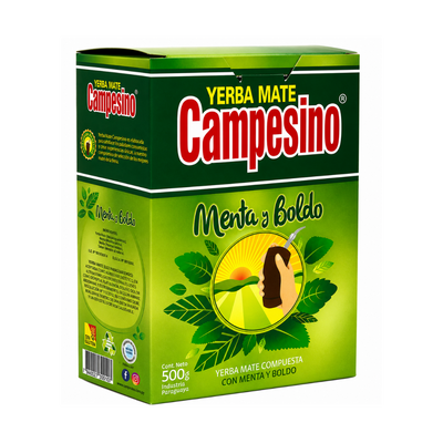 Yerba Mate Campesino Menta y Boldo 500g