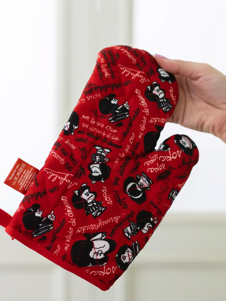 Conjunto de Cocina Mafalda: Manopla y Agarradera