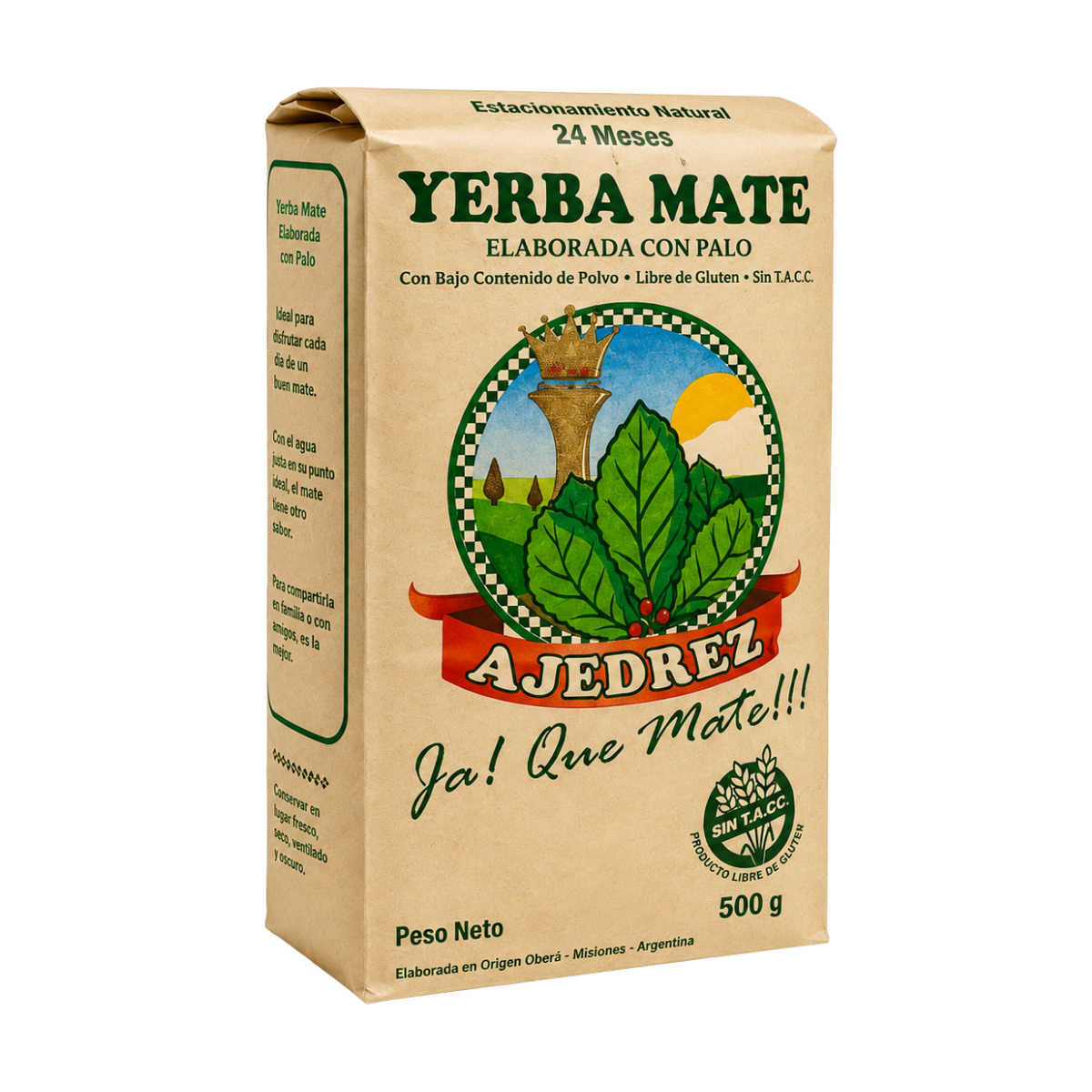 Yerba  Mate Ajedrez 500g