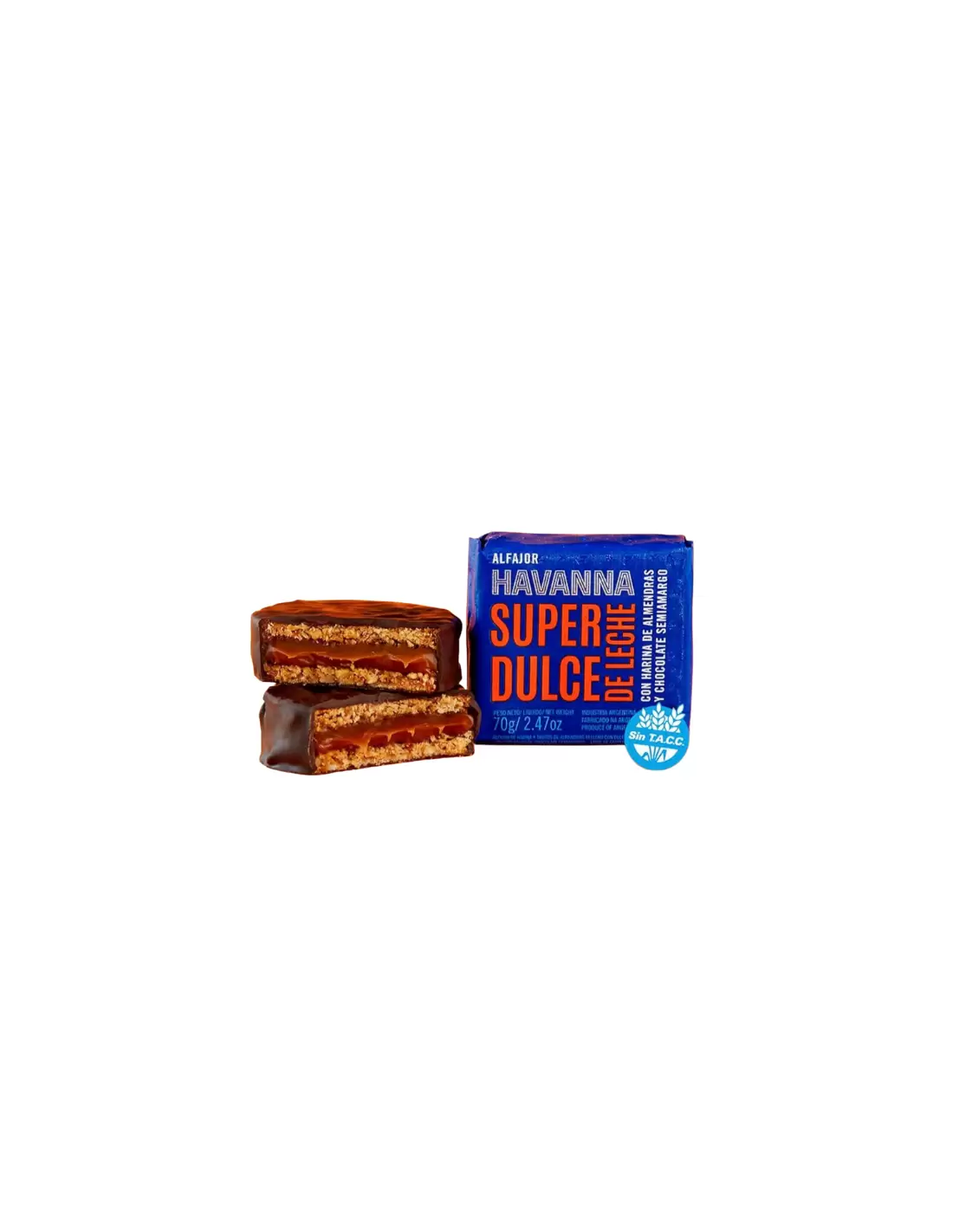 Alfajor Havanna super Dulce de Leche unidad