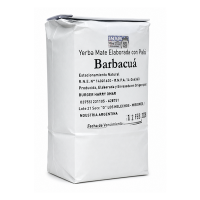 Yerba Mate Barbacuá 500g