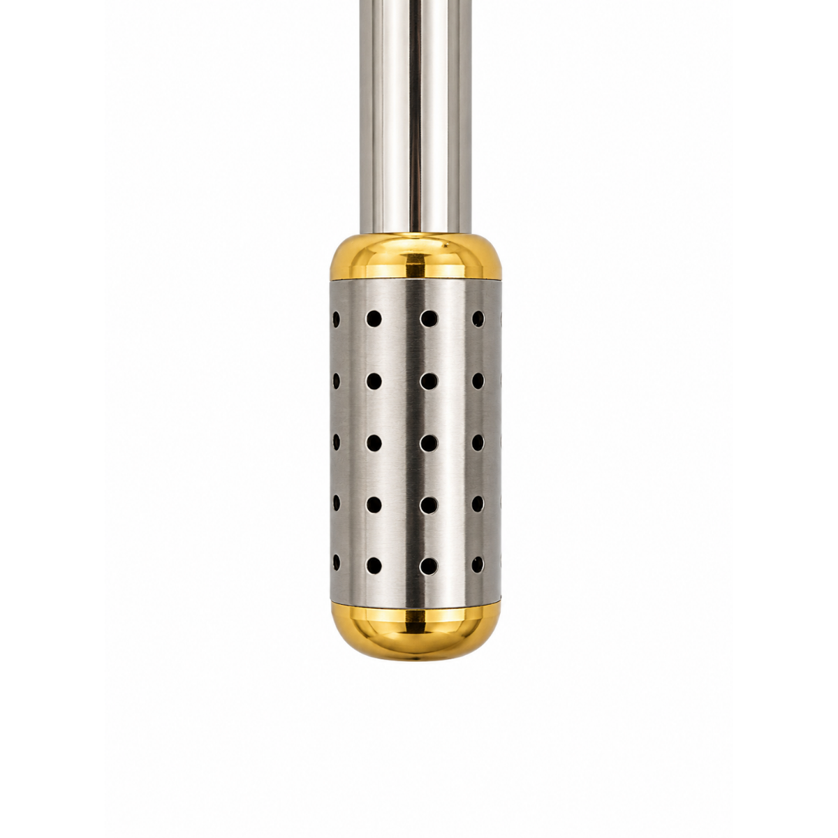 Bombilla con filtro interno acero inox 17cm