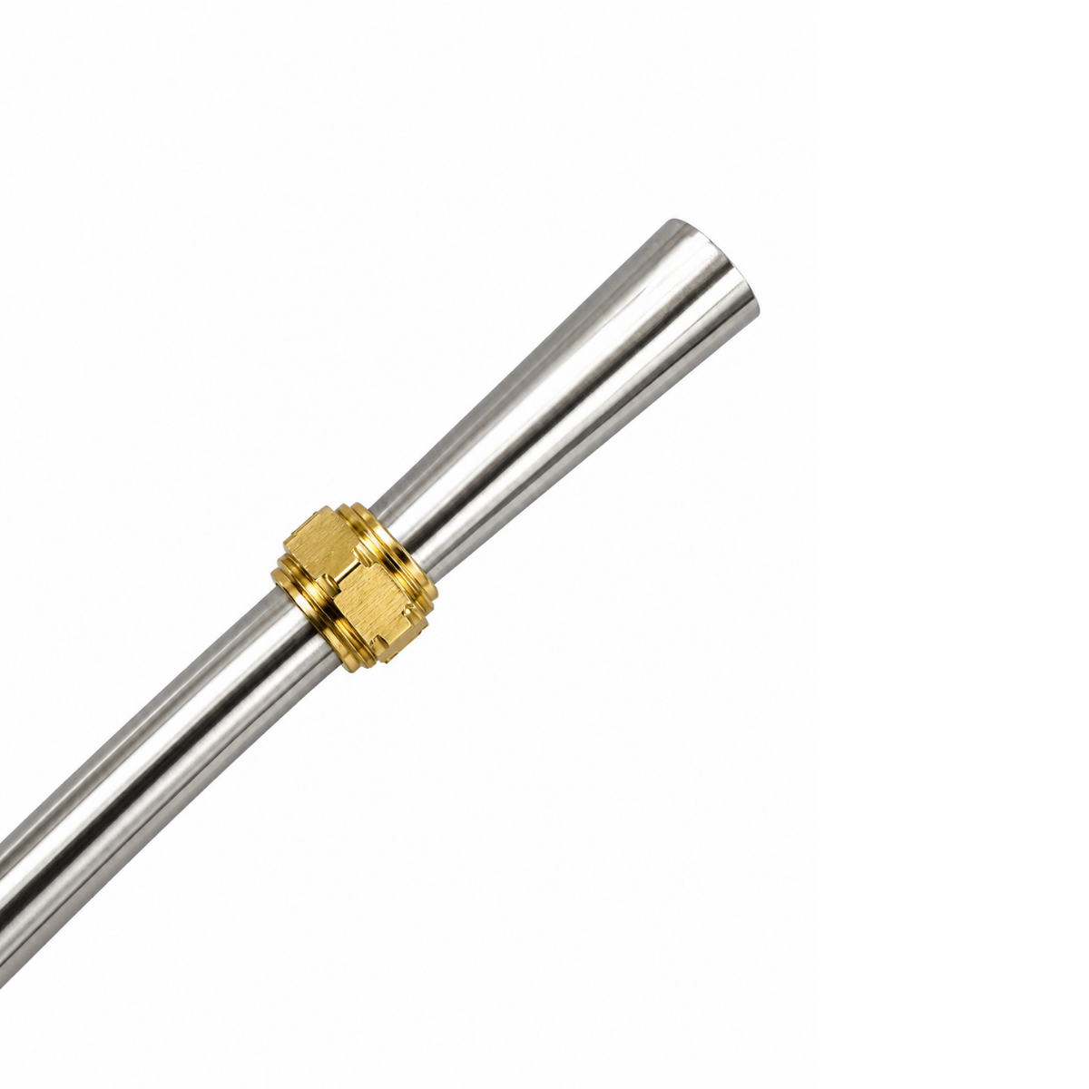 Bombilla con filtro interno acero inox 17cm