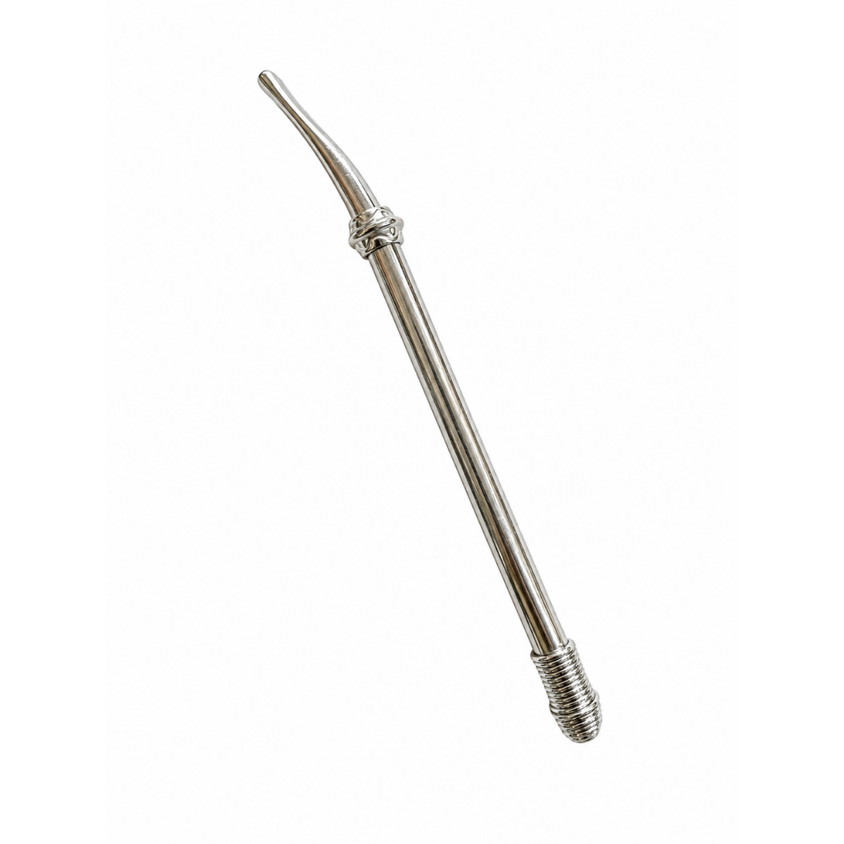 Bombilla con resorte acero inox 17cm