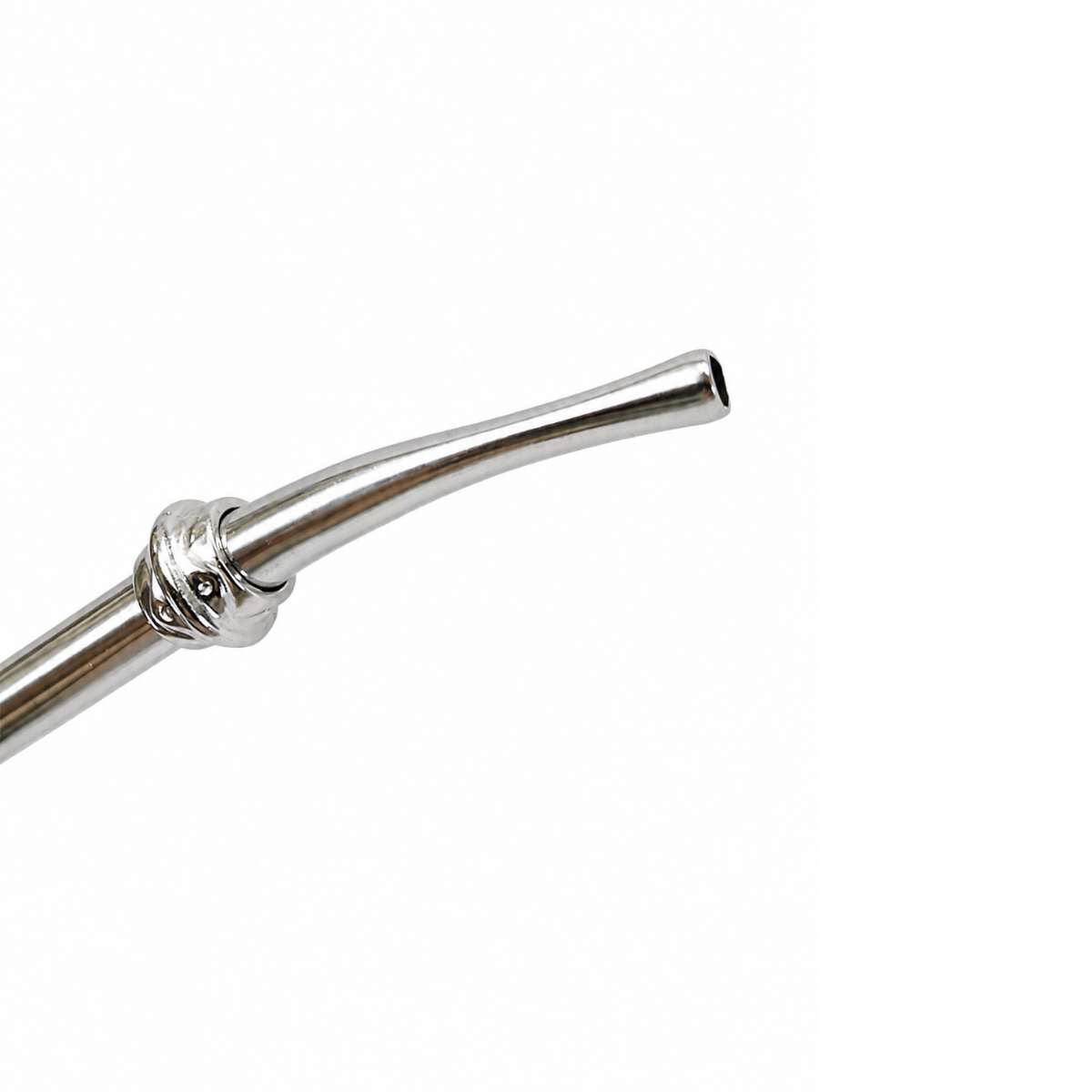 Bombilla con resorte acero inox 17cm