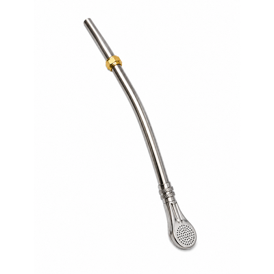 Bombilla Cuchara desmontable a rosca acero inox 16cm