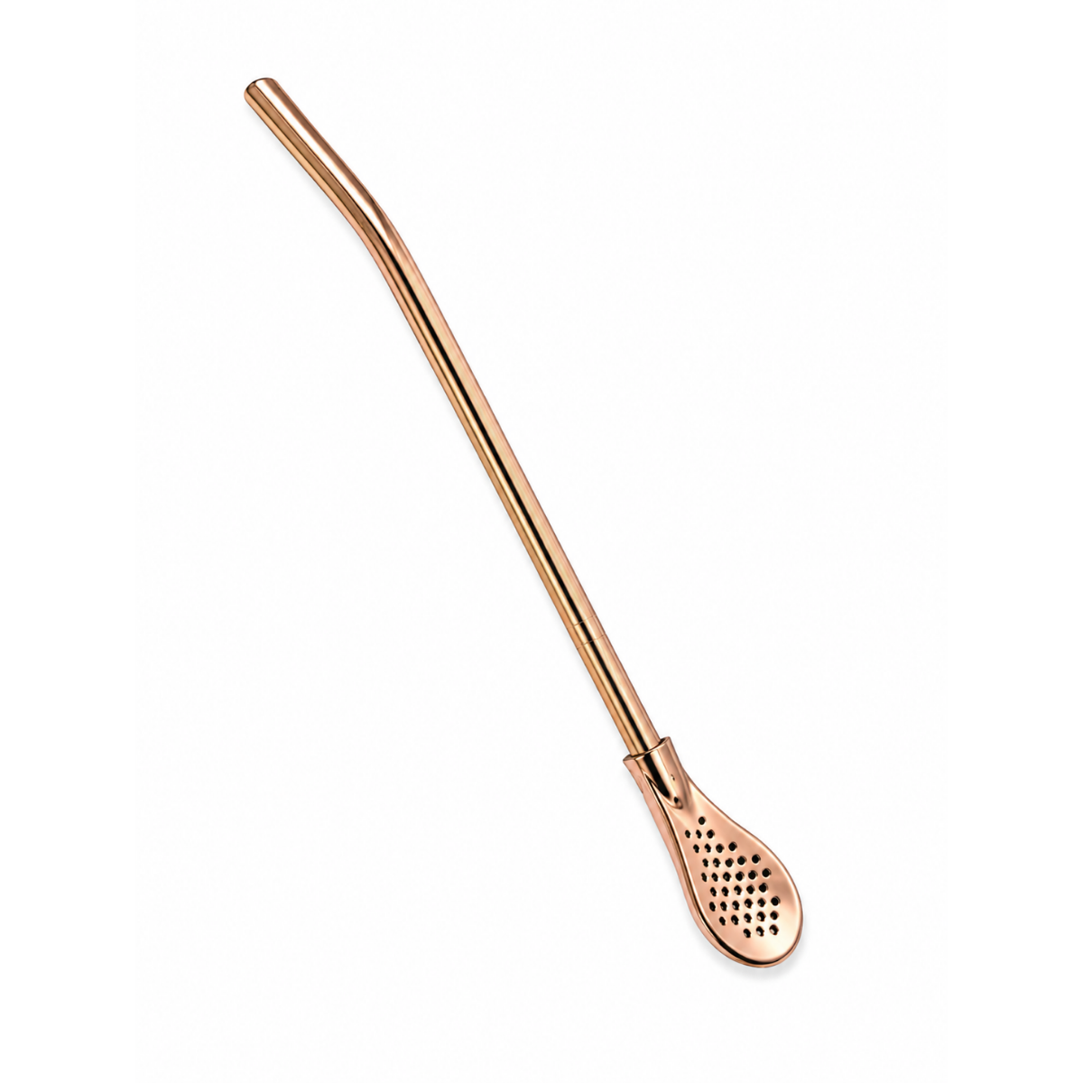 Bombilla Cuchara Rose Gold 18,5cm