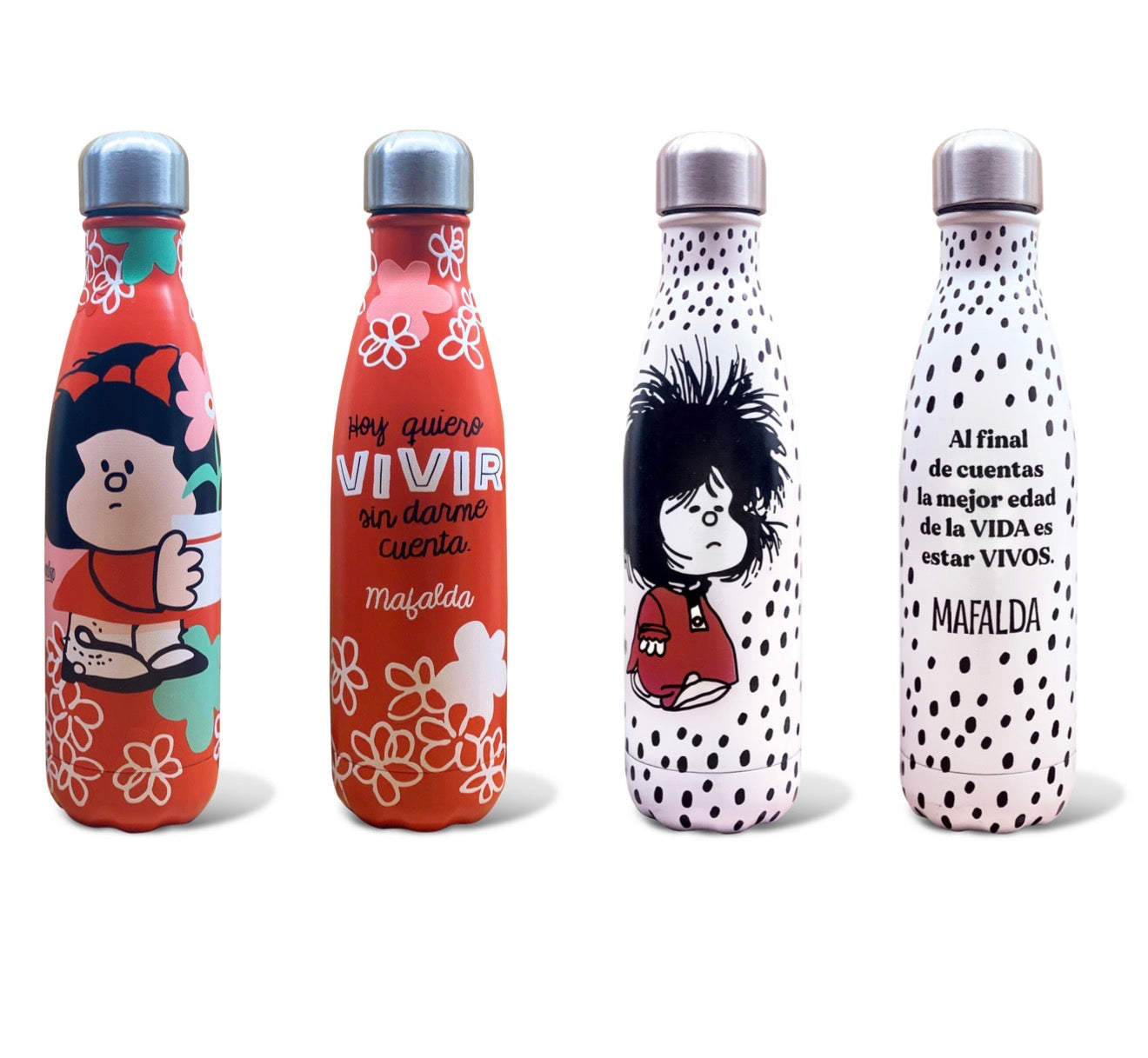 Botella térmica de acero inoxidable de 500ml Mafalda