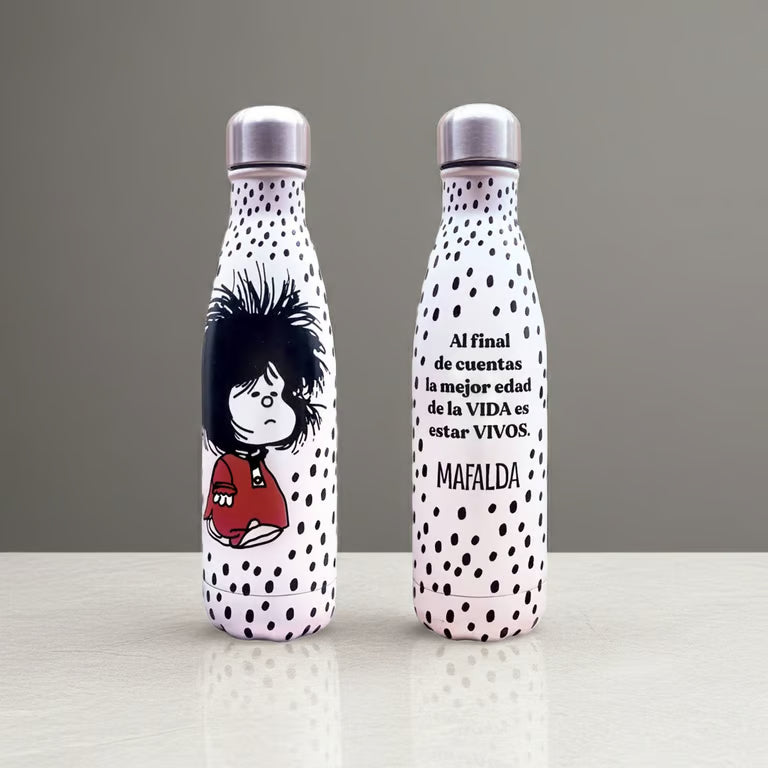 Botella térmica de acero inoxidable de 500ml Mafalda