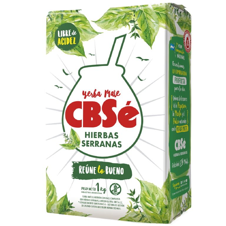 Yerba Mate CBSE Hierbas Serranas