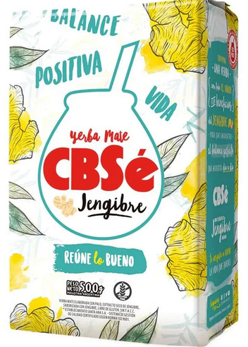 Yerba Mate CBSE Jengibre 500g