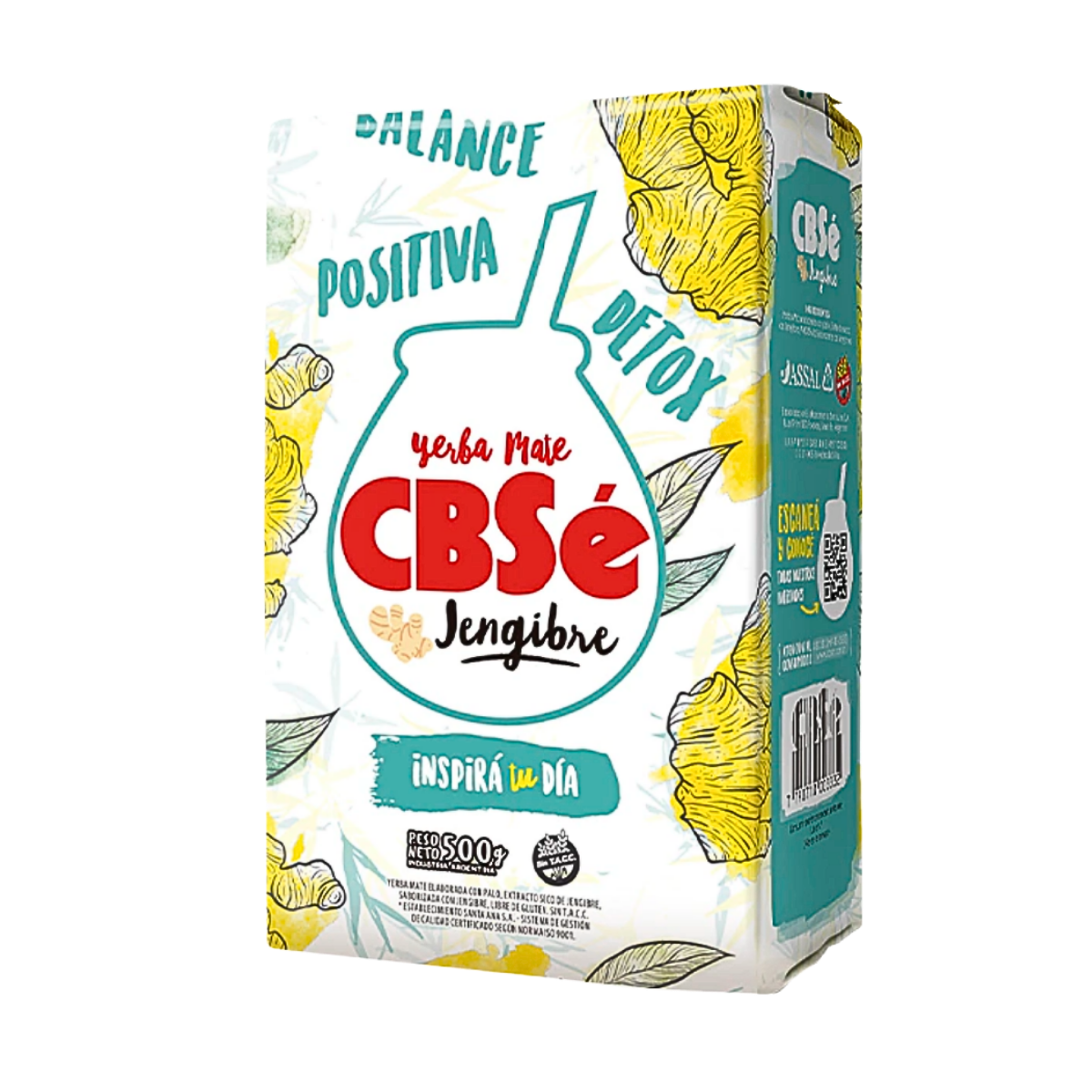 Yerba Mate CBSE Jengibre 500g