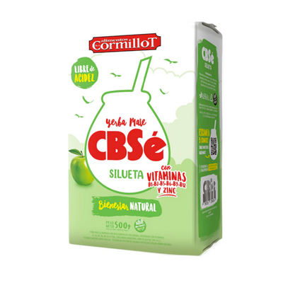 Yerba Mate CBSE Silueta Manzana Verde 500g