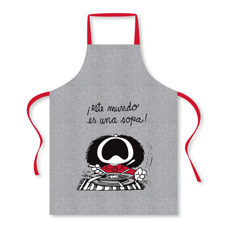 Delantal de cocina Mafalda