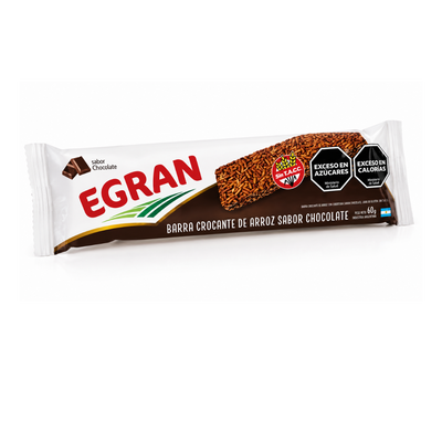 Barra crocante de arroz Chocolate Egran 60g
