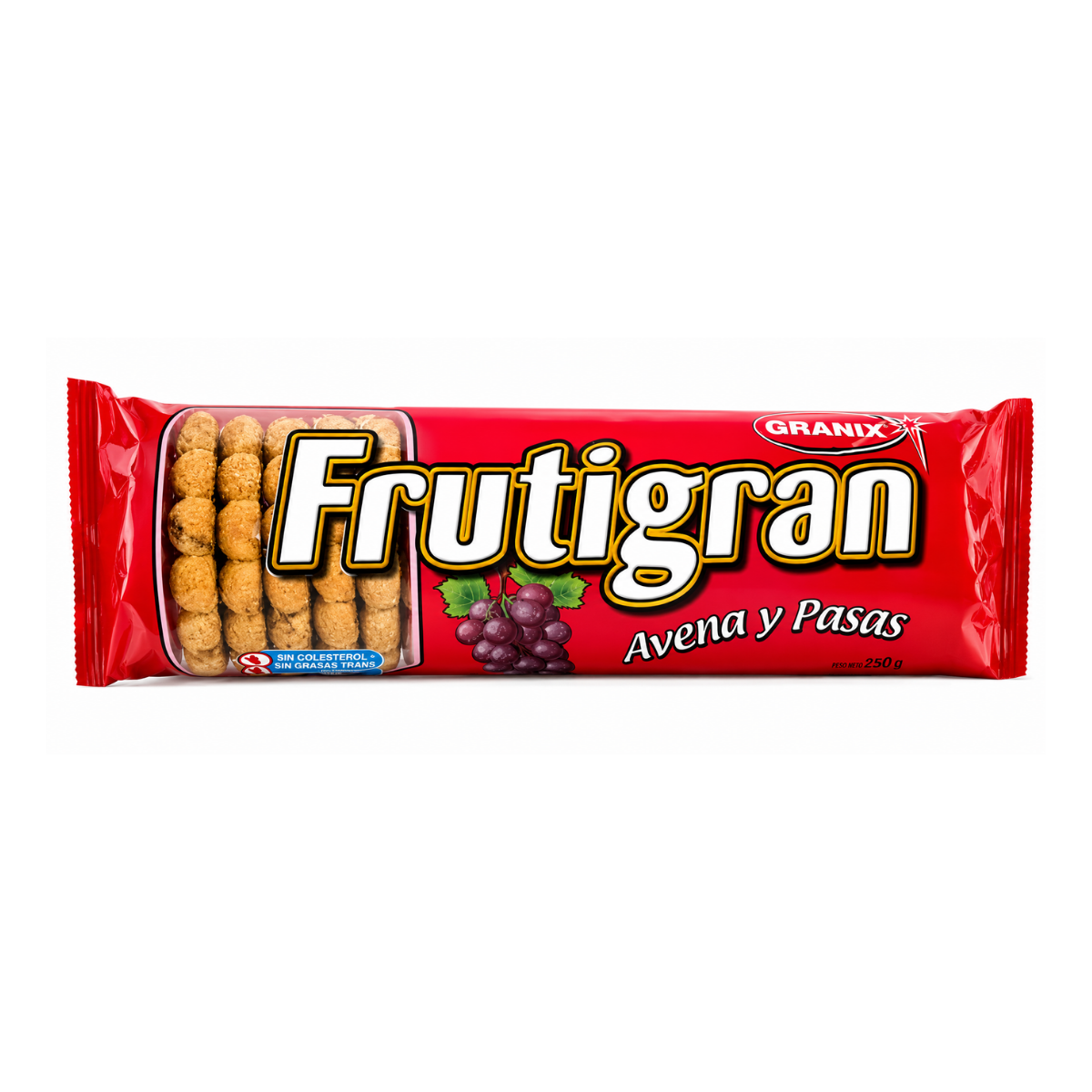 Galletitas Frutigran Avena y Pasas 250gr