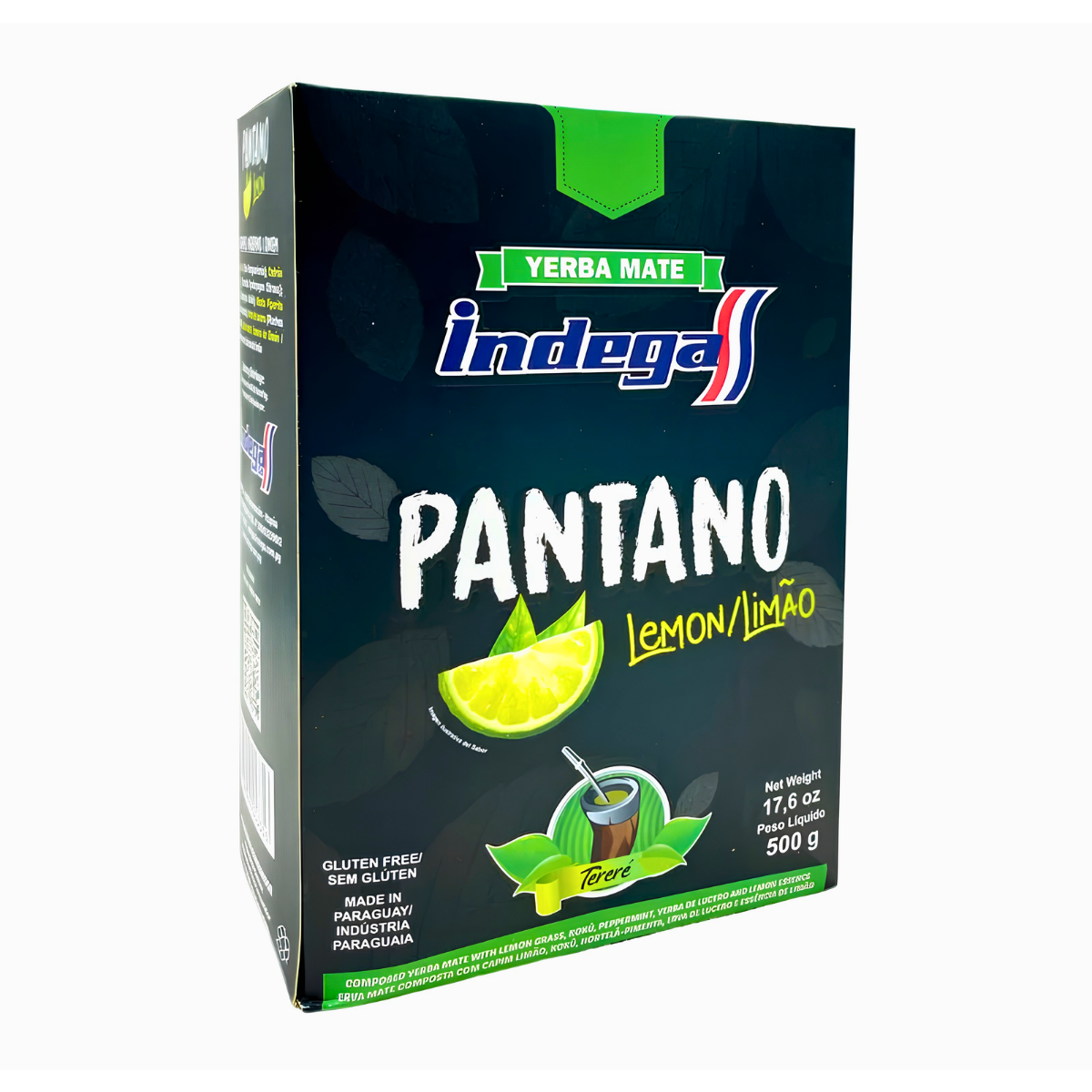 Yerba Mate Indega Pantano Limón 500g
