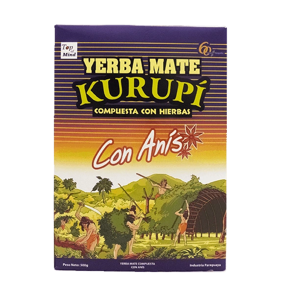 Yerba Mate Kurupí con Anís 500g