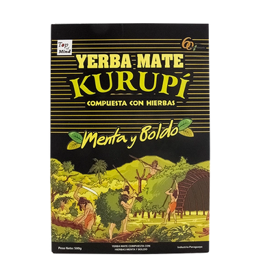 Yerba Mate Kurupí Menta y Boldo 500g