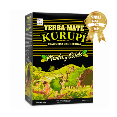 Yerba Mate Kurupí Menta y Boldo 500g