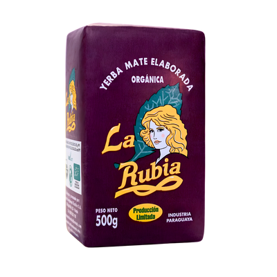Yerba Mate La Rubia Orgánica 500 g
