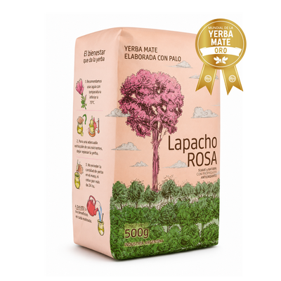 Yerba Mate Lapacho Rosa 500g