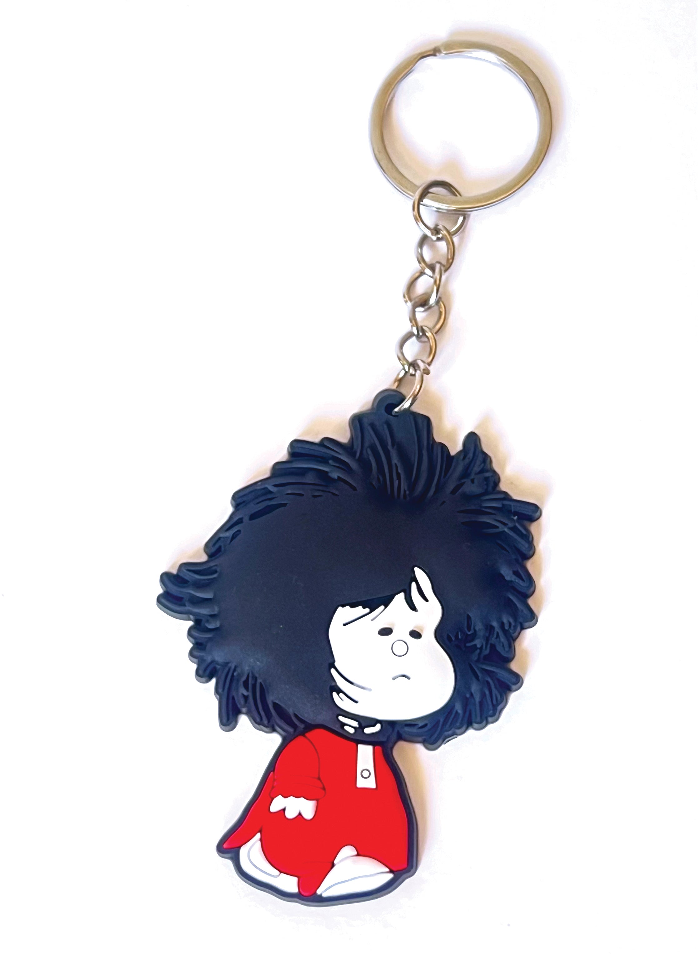 Llavero de goma Mafalda