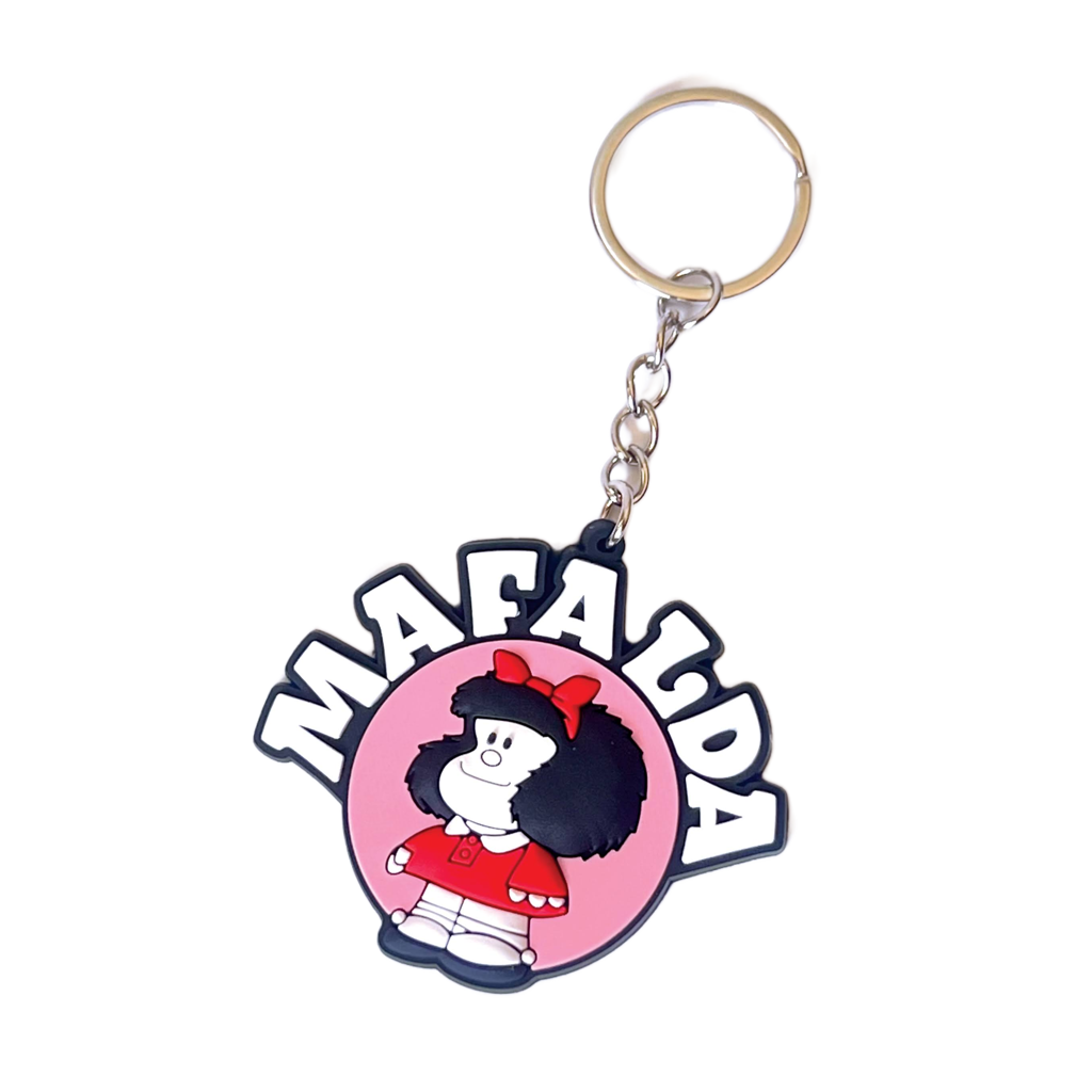 Llavero de goma Mafalda
