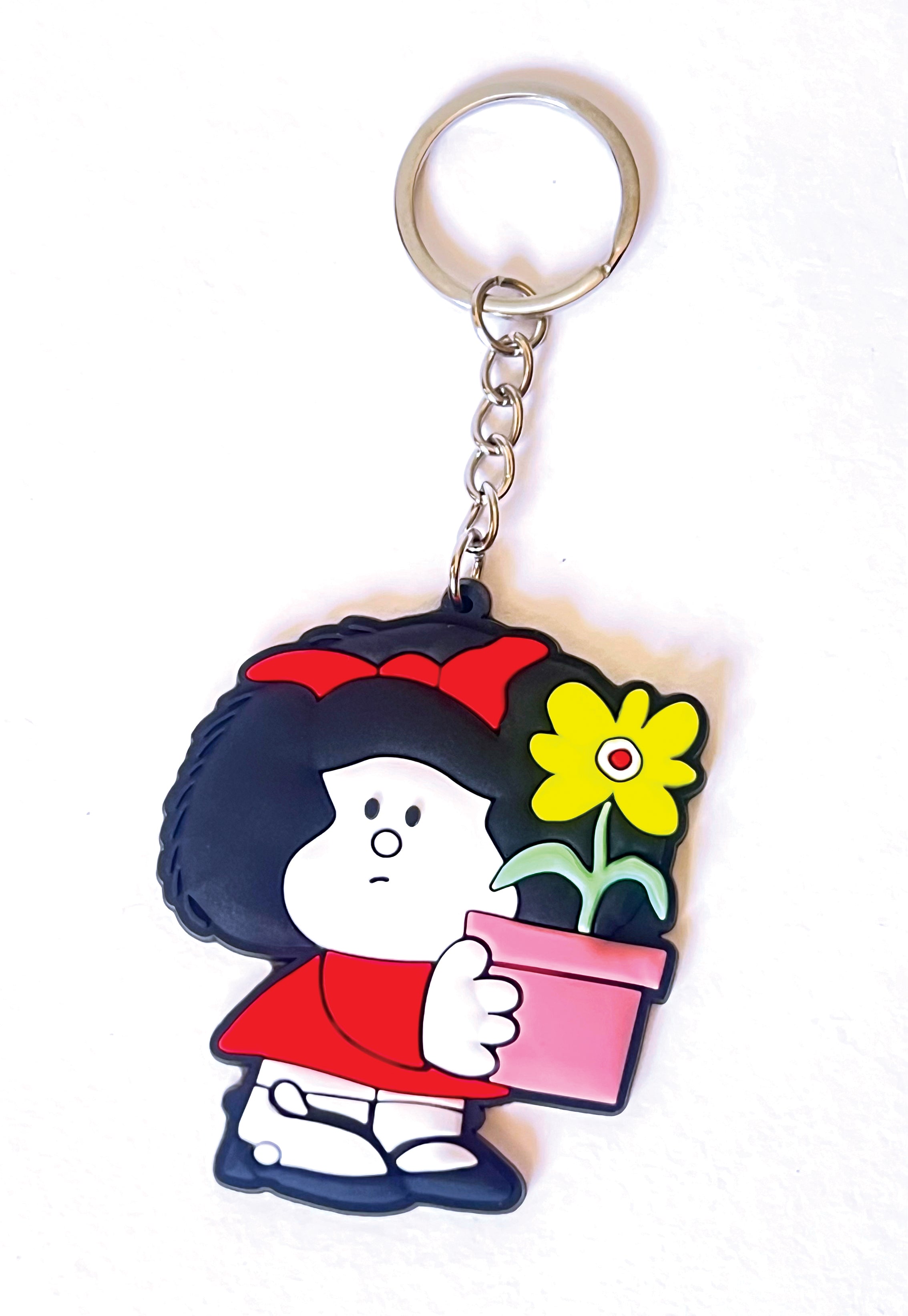 Llavero de goma Mafalda